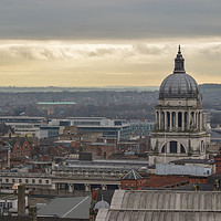 Buy canvas prints of Nottingham skyline by Lensational Photography