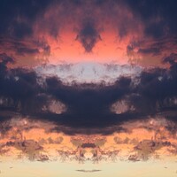 Buy canvas prints of Sky cloud art collage by Roman Zajíc