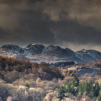 Buy canvas prints of Moody Fells by sharon carse