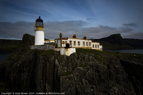 Neist Point Lighthouse Picture Board by Ryan Brown