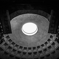 Buy canvas prints of Roman Pantheon main portal by Valerio Rosati