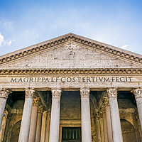 Buy canvas prints of The Pantheon in Rome by Valerio Rosati