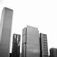 Buy canvas prints of Chicago skyline  by Valerio Rosati