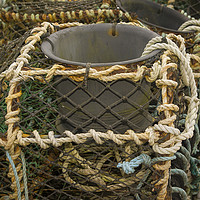 Buy canvas prints of Lobster Pot by Bob Hall
