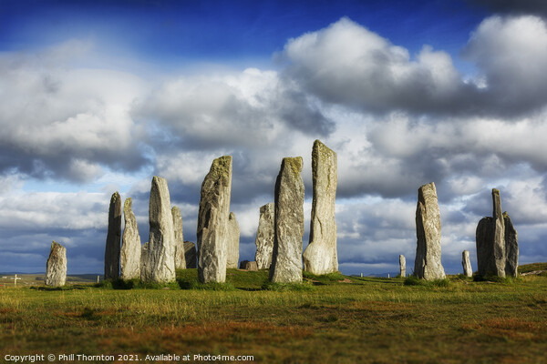 The Callanish Standing Stones Isle of Lewis (3x2) Picture Board by Phill Thornton