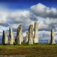 Buy canvas prints of The Callanish Standing Stones Isle of Lewis (3x2) by Phill Thornton