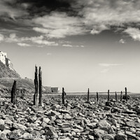 Buy canvas prints of Lindisfarne Castle, Holy Island, Northumberland by Phill Thornton