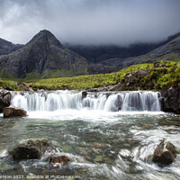Buy canvas prints of Calm before the storm, Fairy Pools. No.3 by Phill Thornton