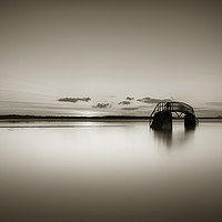 Buy canvas prints of Bridge to Nowhere No.1 by Phill Thornton