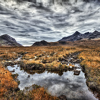 Buy canvas prints of The Cuillin Range No.1 by Phill Thornton