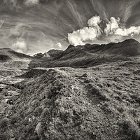 Buy canvas prints of The Black Cuillin Range No. 1 by Phill Thornton