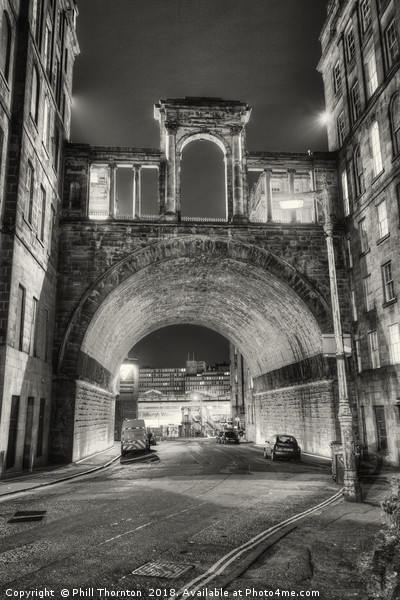 Carlton Road Tunnel and Waterloo Place. Picture Board by Phill Thornton