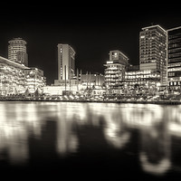 Buy canvas prints of Media City, Salford Quays No. 3 by Phill Thornton