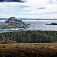 Buy canvas prints of View of Holy Island, from The Isle of Arran. by Phill Thornton