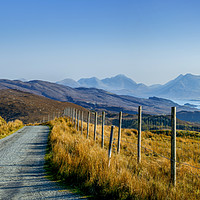 Buy canvas prints of View from the Isle of Raasay to the Isle of Skye. by Phill Thornton