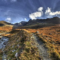 Buy canvas prints of The Black Cuillin Range No. 2 by Phill Thornton