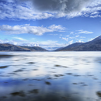 Buy canvas prints of View across Loch Alsh from Balmacara. by Phill Thornton