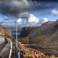Buy canvas prints of Road to Applecross by Phill Thornton