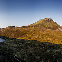 Buy canvas prints of Dunn Caan and Loch na Meilich, Isle of Raasay by Phill Thornton