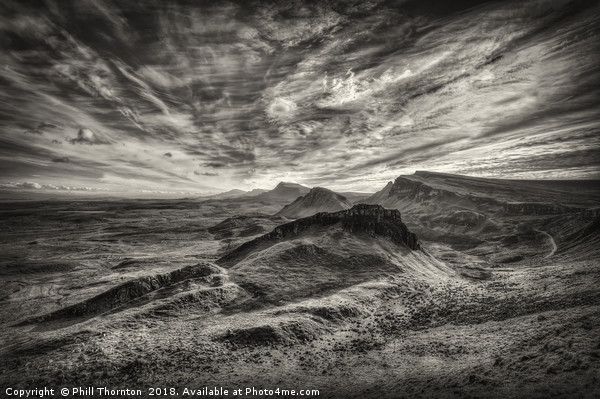 The Trotternish Ridge No. 5 Picture Board by Phill Thornton