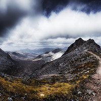 Buy canvas prints of The summit of Spidean Coire nan Clach by Phill Thornton