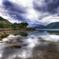 Buy canvas prints of View south down Loch Linnhe by Phill Thornton