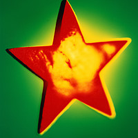 Buy canvas prints of Shining star Christmas decoration. by Phill Thornton