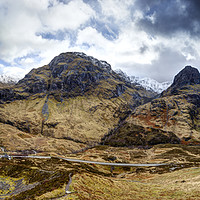 Buy canvas prints of The Three Sisters of Glencoe by Phill Thornton