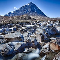 Buy canvas prints of View of the Munro Stob Dearg by Phill Thornton
