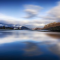Buy canvas prints of Storm clouds over Plockton by Phill Thornton