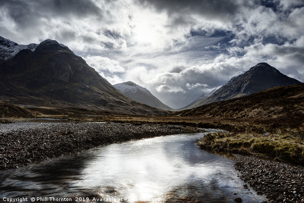 Buachaille Etive Mor Picture Board by Phill Thornton