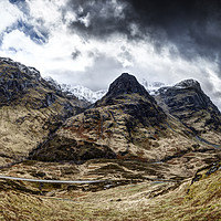 Buy canvas prints of The Three Sisters of Glencoe no.2 by Phill Thornton