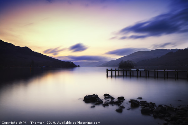 Loch Earn No.2 Picture Board by Phill Thornton