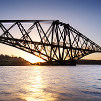 Buy canvas prints of Forth Rail Bridge, Scotland. by Phill Thornton