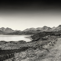 Buy canvas prints of The Sound of Raasay and The Cuillin range No.2 by Phill Thornton