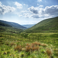 Buy canvas prints of The string mountain glen, Isle of Arran. by Phill Thornton