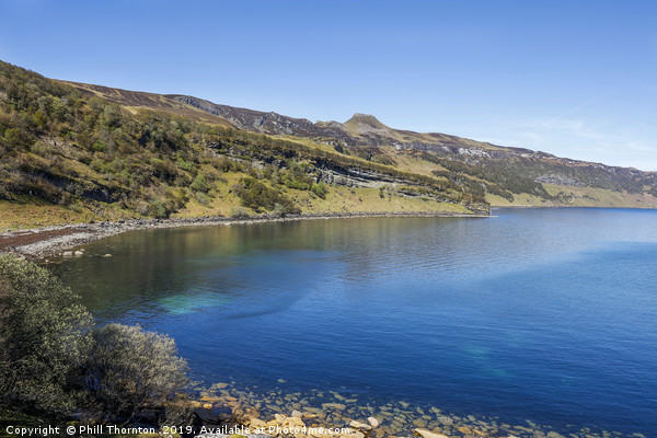Blue skies over Dunn Caan, on the Isle of Raasay. Picture Board by Phill Thornton