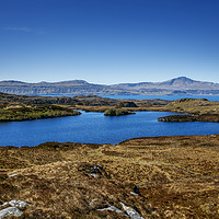 Buy canvas prints of Isle of Skye and The Storr from The Isle of Raasay by Phill Thornton