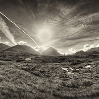Buy canvas prints of The Red and Black Cuillins by Phill Thornton
