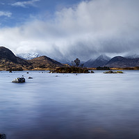 Buy canvas prints of Rannoch Moor No.7 on a stormy afternoon by Phill Thornton