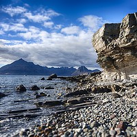 Buy canvas prints of View from Elgol to the Black Cuiliins by Phill Thornton