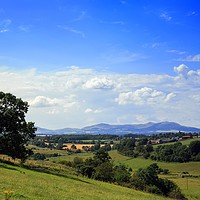Buy canvas prints of Midlothian and the Pentland Hills by Phill Thornton
