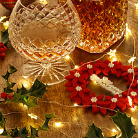 Buy canvas prints of Christmas drinks No. 2 by Phill Thornton