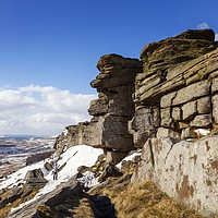 Buy canvas prints of Stanage Edge No. 1 by Phill Thornton