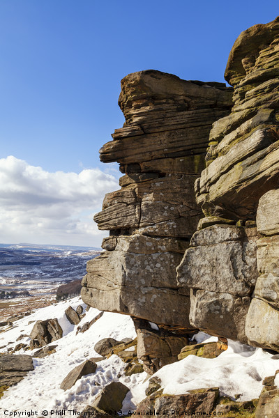 Stanage Edge No. 2 Picture Board by Phill Thornton