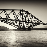 Buy canvas prints of Forth Rail Bridge, Scotland. by Phill Thornton