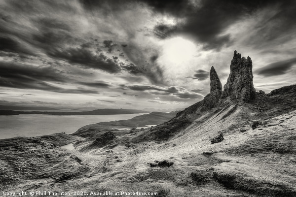 The Old Man of Storr Picture Board by Phill Thornton