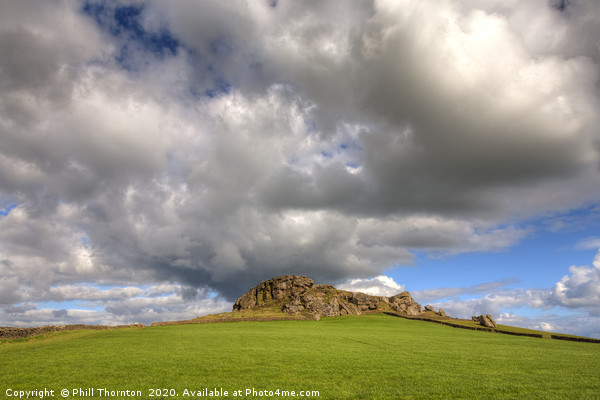 Almscliffe Crag, North Yorkshire No.1 Picture Board by Phill Thornton