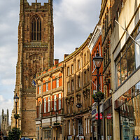 Buy canvas prints of Derby Cathedral Quarter by Phill Thornton