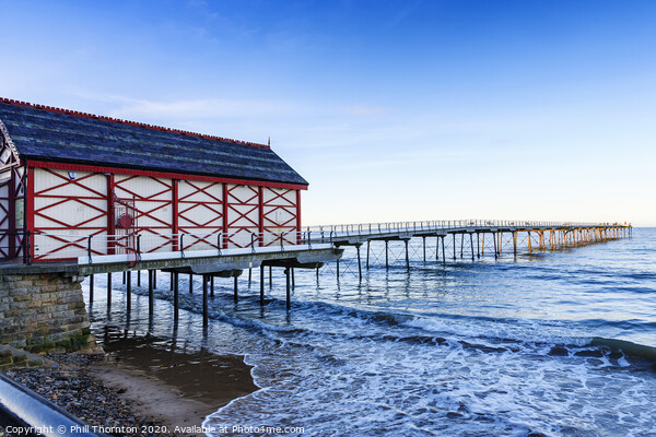 Saltburn-by-the-Sea Pier Picture Board by Phill Thornton